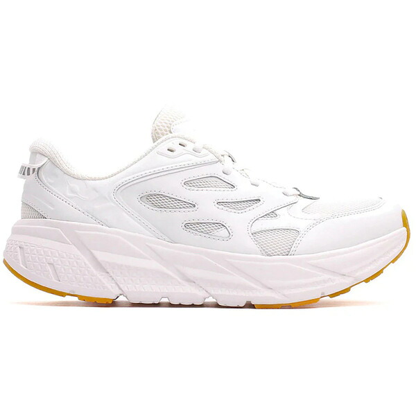 Hoka One One ホカオネオネ メンズ スニーカー  【Hoka One One Clifton L White Gum】  大きさ US_12(30.0糎) White/White