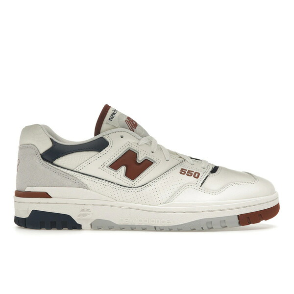 New Balance ニューバランス メンズ スニーカー 【New Balance 550 Sea Salt Relic Brown】 サイズ US_7.5(25.5cm) Sea Salt/Relic Brown|asty