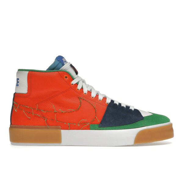 Nike ナイキ メンズ スニーカー  【Nike SB Zoom Blazer Mid Edge Safety Orange University Gold】  大きさ US_7(25.0糎) Safety Orange/University Gold/White-Gum