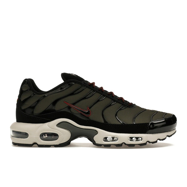 Nike ナイキ メンズ スニーカー  【Nike Air Max Plus Cargo Khaki Phantom】  大いさ US_6.5(24.5糎) Cargo Khaki/Phantom/Black スニーカー-メンズ靴