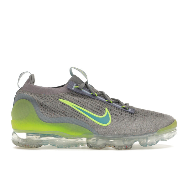 Nike ナイキ メンズ スニーカー  【Nike Air VaporMax 2021 FK Particle Grey Liquid Lime】  サイズ US_7.5(25.5cm) Particle Grey/Aluminum-Light Liquid Lime-Barely Grey