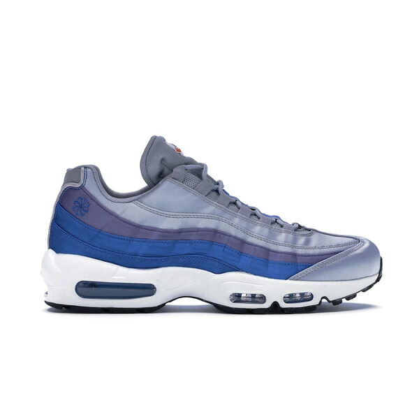 Nike ナイキ メンズ スニーカー  【Nike Air Max 95 Pinwheel Blue Nebula】  サイズ US_9.5(27.5cm) Wolf Grey/Blue Nebula-Purple Slate-White