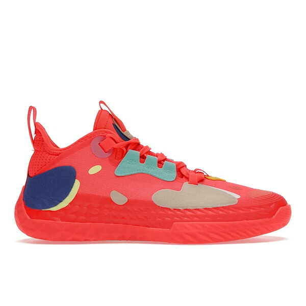 adidas アディダス メンズ スニーカー  【adidas Harden Vol. 5 Solar Red】  大いさ US_10(28.0糎) Solar Red/Cloud White/Royal Blue スニーカー-メンズ靴
