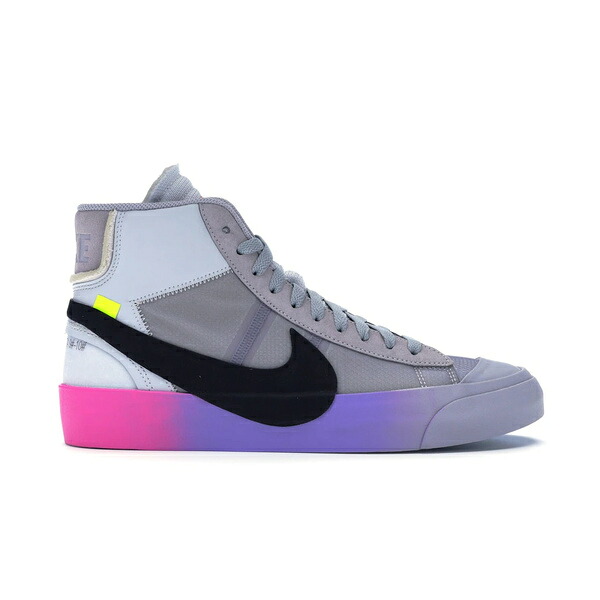 Nike ナイキ メンズ スニーカー  【Nike Blazer Mid Off-White Wolf Grey Serena Queen】  サイズ US_8.5(26.5cm) Wolf Grey/Cool Grey-Pure Platinum-Volt