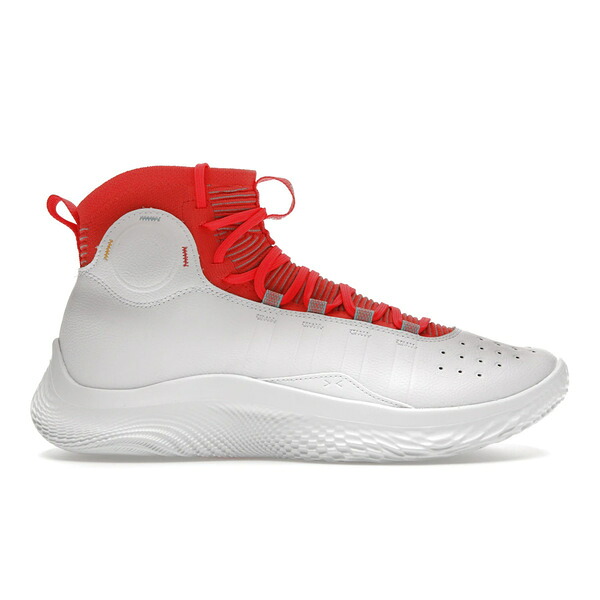 Under Armour アンダーアーマー メンズ スニーカー 【Under Armour Curry 4 Flotro White Red】 サイズ US_12(30.0cm) White/Red｜asty