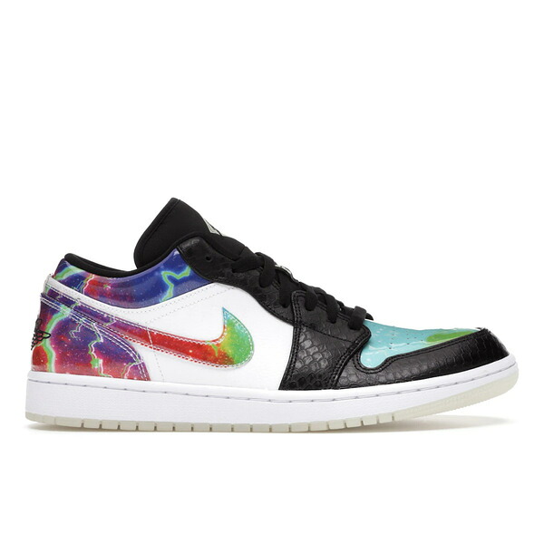 Jordan ジョーダン メンズ スニーカー  【Jordan 1 Low Galaxy】  サイズ US_M_13 Black/Multi Color White