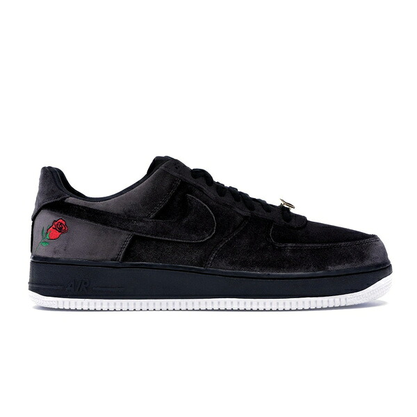 Nike ナイキ メンズ スニーカー  【Nike Air Force 1 Low Rose Velvet】  大きさ US_7.5(25.5糎) Black/Black-White