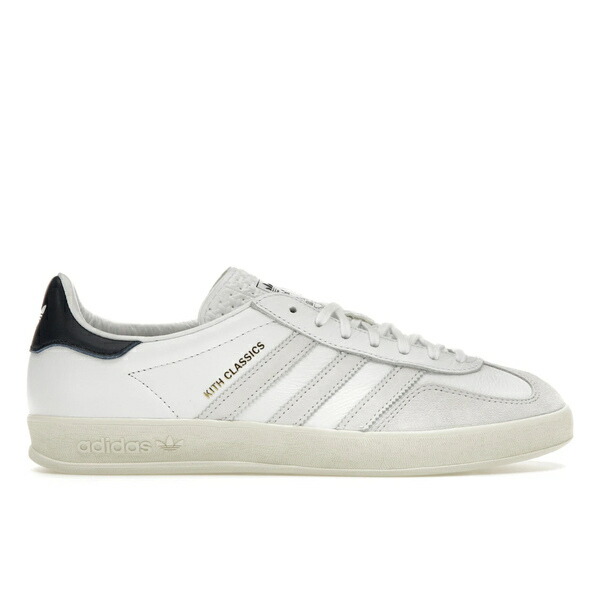 adidas アディダス メンズ スニーカー 【adidas Gazelle Indoor Kith Classics White Navy】 サイズ US_8(26.0cm) Footwear White/Collegiate Navy/Off-White|asty