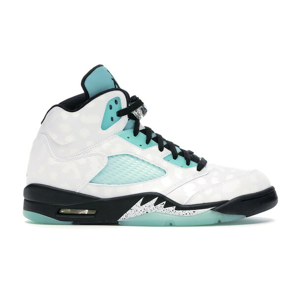 Jordan ジョーダン メンズ スニーカー  【Jordan 5 Retro Island Green】  大きさ US_9(27.0糎) White/Black-White-Island Green