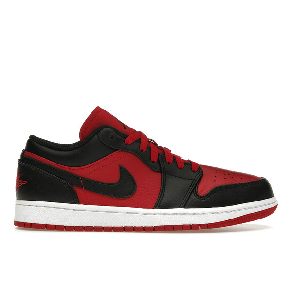 Jordan ジョーダン メンズ スニーカー 【Jordan 1 Low Black Gym Red】 サイズ US_12(30.0cm) Black/Gym Red/White｜asty