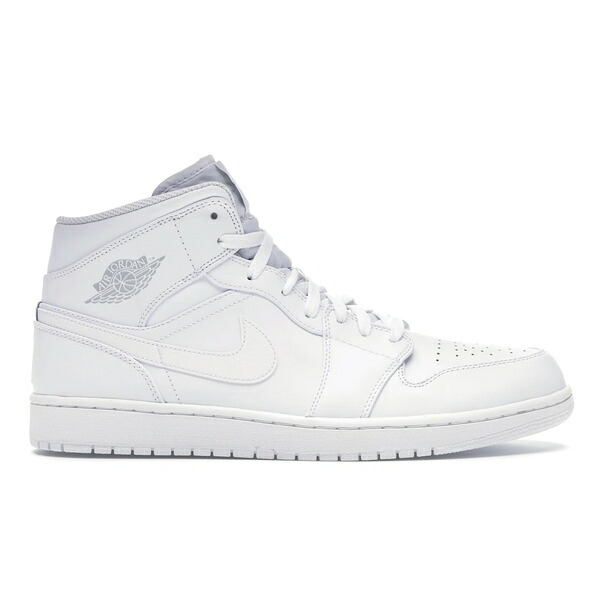 Jordan ジョーダン メンズ スニーカー  【Jordan 1 Mid White/Pure Platinum】  大きさ US_7.5(25.5糎) White/Pure Platinum