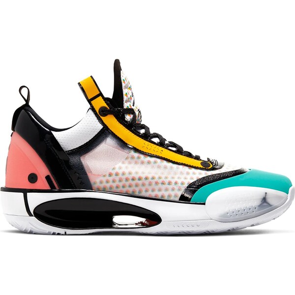 Jordan ジョーダン メンズ スニーカー  【Jordan XXXIV Low Guo Ailun Pop Art】  大いさ US_9(27.0珊) White/Multi-Color スニーカー-靴-メンズ靴