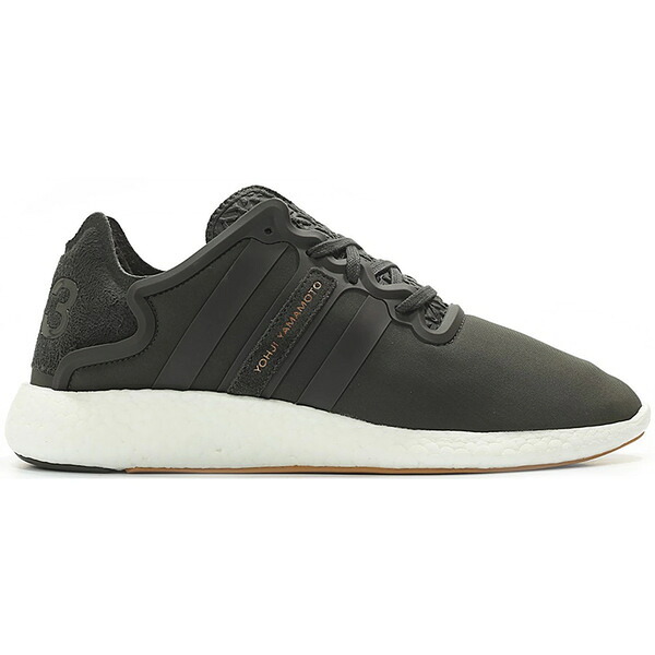 adidas アディダス メンズ スニーカー  【adidas Y-3 Yohji Run Black Olive】  大きさ US_8(26.0糎) Black Olive/Black Olive/Footwear White