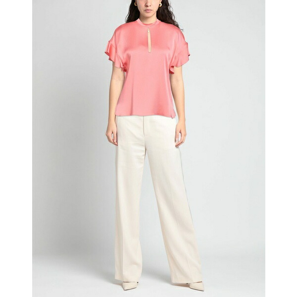 ツインセット レディース シャツ トップス Blouses Salmon pink トップス | viteccontractors.com