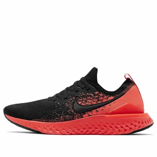 Nike ナイキ メンズ スニーカー 【Nike Epic React Flyknit 2 'Black Infrared' BQ8928-008】 サイズ US_8.5(26.5cm)｜asty