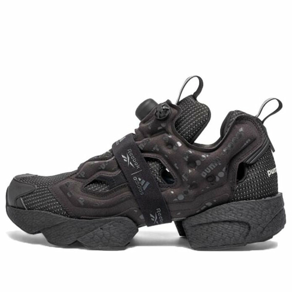 Reebok リーボック メンズ スニーカー  【Reebok InstaPump Fury Boost \u0027Triple Black\u0027 G57662】  大きさ US_9.5(27.5糎)