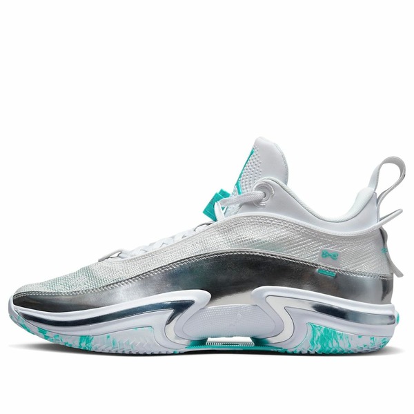 Jordan ジョーダン メンズ スニーカー  【Guo Ailun x Air Jordan 36 Low PF \u0027White Hyper Jade\u0027 DM9032-130】  大きさ US_M_3.5