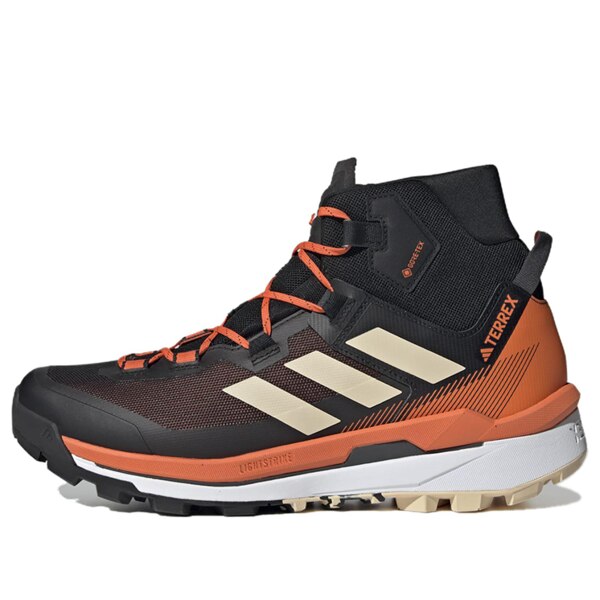 adidas アディダス メンズ スニーカー  【adidas Terrex Skychaser Tech GORE-TEX \u0027Black Impact Orange\u0027 GV9034】  大きさ US_8.5(26.5珊)