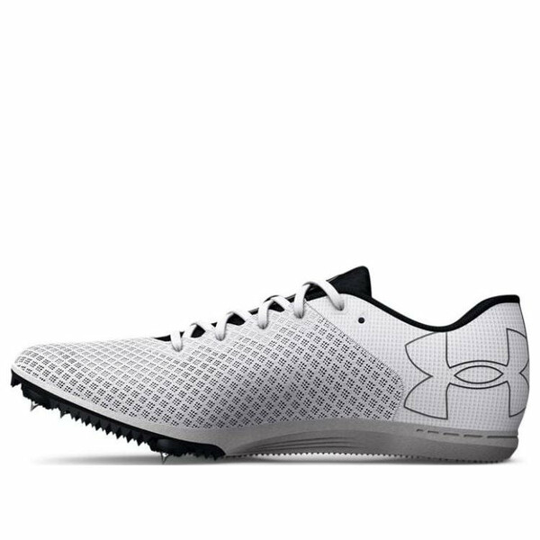 Under Armour アンダーアーマー メンズ スニーカー 【Under Armour Kick Distance 4 'White Black' 3025460-100】 サイズ US_5(23.0cm)|asty