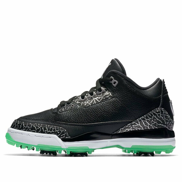 Jordan ジョーダン メンズ スニーカー  【Air Jordan 3 Retro Golf \u0027Black Green Glow\u0027 AJ3783-001】  大いさ US_8.5(26.5糎)