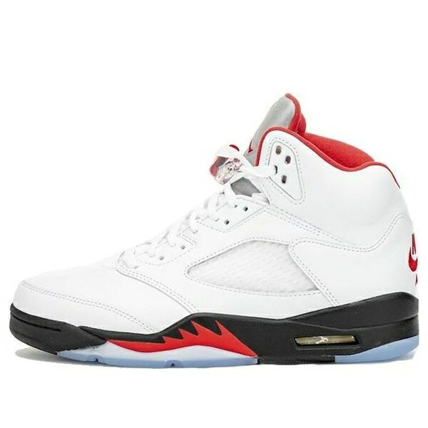 Jordan ジョーダン メンズ スニーカー  【Air Jordan 5 OG Fire Red 2020 \u0027White Red\u0027 CT4838-102】  大いさ US_M_16
