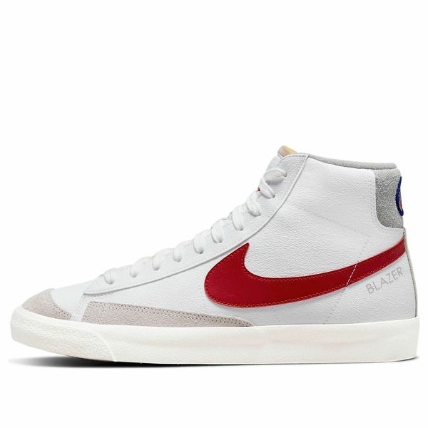Nike ナイキ メンズ スニーカー 【Nike Blazer Mid '77 'White Sail Gym Red' DH7694-100】 サイズ US_12.5(30.5cm)｜asty