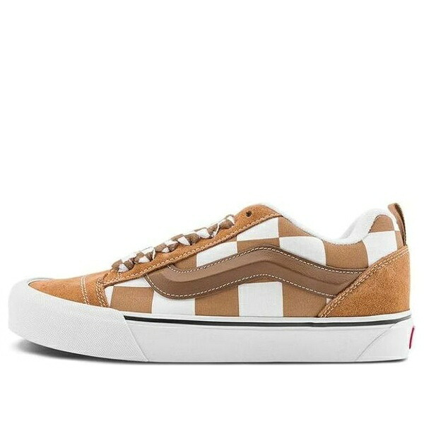 Vans バンズ メンズ スニーカー  【Vans Knu Skool \u0027Mega Check Brown\u0027 VN000CRPBRO】  大きさ US_M_13