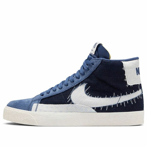 Nike ナイキ メンズ スニーカー  【Nike Blazer Mid SB \u0027Sashiko Pack - Mystic Navy\u0027 CT0715-400】  大いさ US_M_14