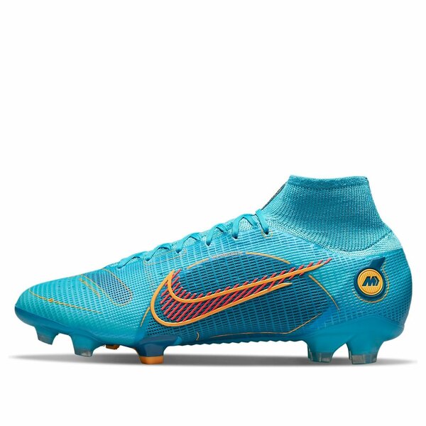 Nike ナイキ メンズ スニーカー  【Nike Mercurial Superfly 8 Elite FG \u0027Chlorine Blue Laser Orange\u0027 DJ2839-484】  大きさ US_5(23.0糎)