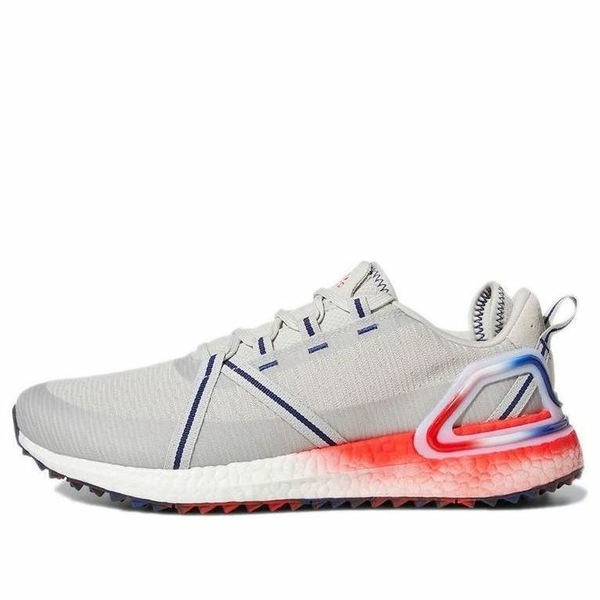 adidas アディダス メンズ スニーカー  【adidas Solarthon Primegreen Spikeless Golf \u0027Grey Vivid Red\u0027 GW3445】  大きさ US_7.5(25.5糎)
