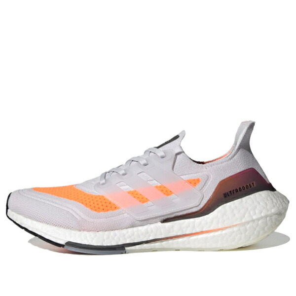 adidas アディダス メンズ スニーカー  【adidas Ultra Boost 21 \u0027Dash Grey Screaming Orange\u0027 FY0375】  大きさ US_7(25.0糎)
