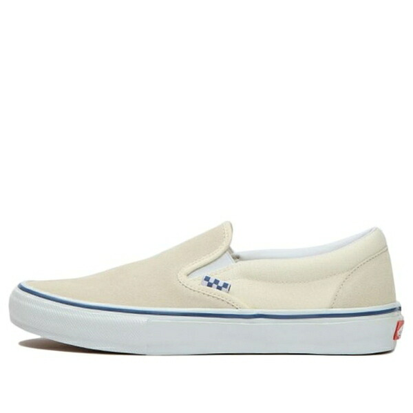 Vans バンズ メンズ スニーカー  【Vans Skate Slip-On \u0027Checkerboard - Off White\u0027 VN0A5FCAOFW】  大きさ US_5(23.0糎)