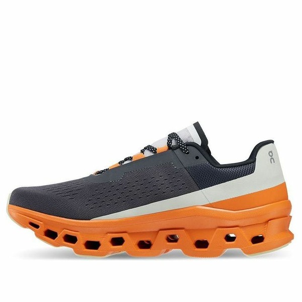 On Running オン 駈けっくら メンズ スニーカー 【On Running Cloudmonster \u0027Eclipse Turmeric\u0027 61.98656】  大きさ US_7.5(25.5糎)