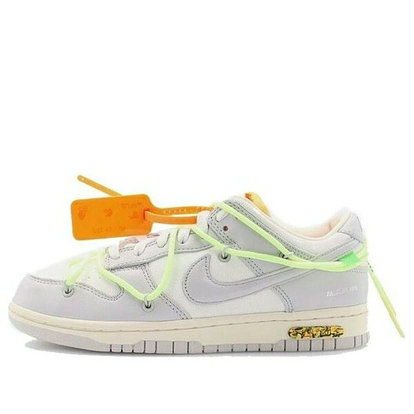 Nike ナイキ メンズ スニーカー ダンク 【Nike x Off-White Dunk Low \u0027Lot 43 of 50\u0027 DM1602-128】  大きさ US_9.5(27.5糎)