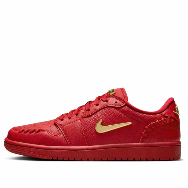 Jordan ジョーダン レディース スニーカー  【(WMNS) Air Jordan 1 Low Method of Make Gym \u0027Red Metallic Gold\u0027 FN5032-607】  大きさ US_7(24.0糎)