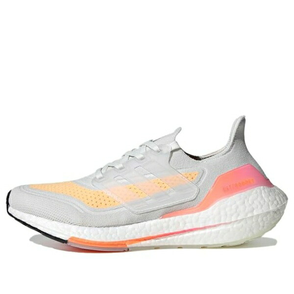 adidas アディダス レディース スニーカー  【(WMNS) adidas UltraBoost 21 \u0027White Acid Orange\u0027 FY0400】  大きさ US_5.5(22.5糎)