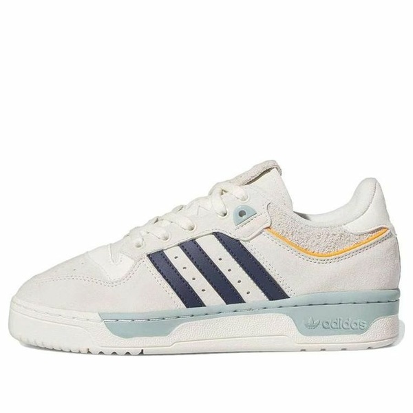 adidas アディダス レディース スニーカー  【(WMNS) adidas Rivalry Low 86 \u0027Off White Shadow Navy Linen Green\u0027 IG3435】  大きさ US_W_10.5