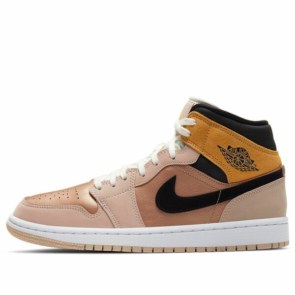 Jordan ジョーダン レディース スニーカー  【(WMNS) Air Jordan 1 Mid SE \u0027Particle Beige\u0027 DD2224-200】  大きさ US_6.5(23.5糎)
