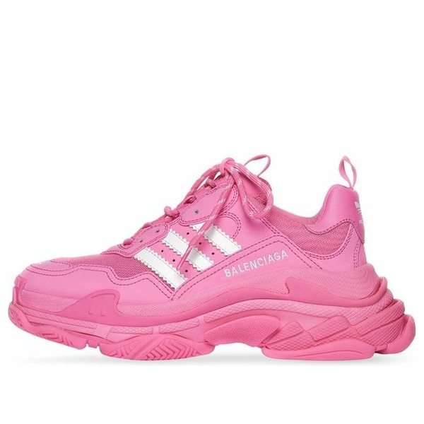 Balenciaga バレンシアガ レディース スニーカー  【(WMNS) Balenciaga Triple S Sneaker x Adidas \u0027Neon Pink\u0027 712764W2ZB65590】  大きさ US_9(26.0糎)