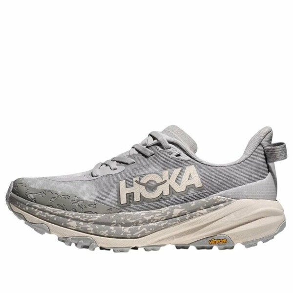 HOKA ONE ONE ホカオネオネ レディース スニーカー  【(WMNS) HOKA ONE ONE Speedgoat 6 Cosmic Grey Alabaster 1147811-CYLB】  サイズ US_7(24.0cm)