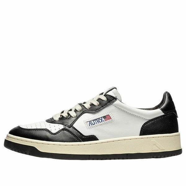 AUTRY オートリー レディース スニーカー 【(WMNS) Autry Medalist Low Leather 'Black White' AULW-WB01】 サイズ US_W_11｜asty