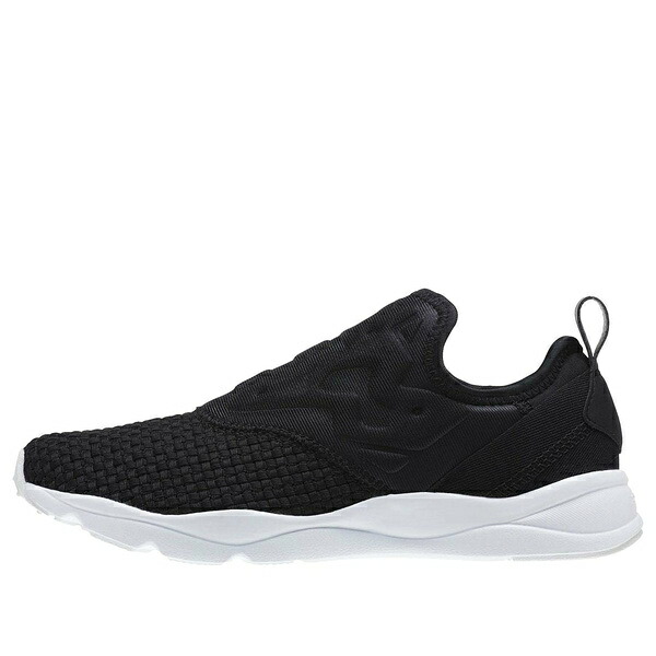 Reebok リーボック レディース スニーカー  【(WMNS) Reebok Furylite Slip On Woven Black CM9809】  サイズ US_6(23.0cm)