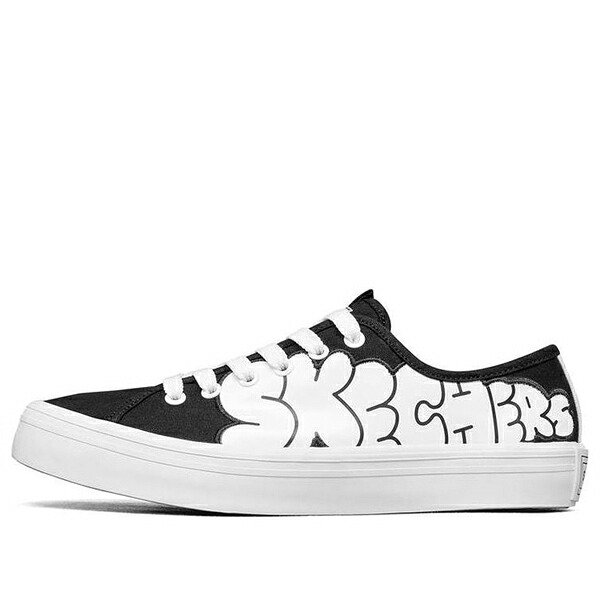 Skechers スケッチャーズ レディース スニーカー  【(WMNS) Jeremyville x Skechers V\u0027Lites Low-Top Sneakers Black/White 66666301-BKW】  大きさ US_6(23.0糎)