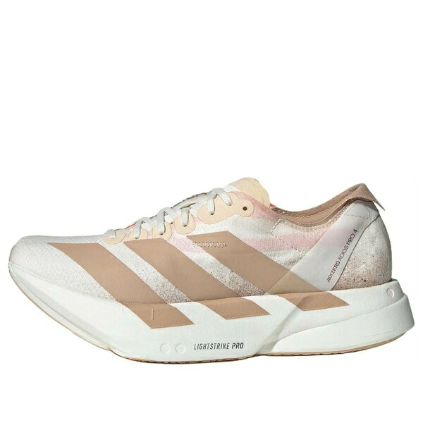 adidas アディダス レディース スニーカー  【(WMNS) adidas Adizero Adio Pro 4 \u0027Chalk White Warm Sandstone\u0027 JR6359】  大きさ US_7.5(24.5糎)