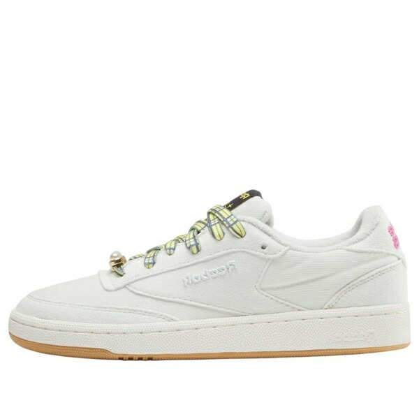 Reebok リーボック レディース スニーカー  【(WMNS) Reebok x Clueless Club C 85 Grey Chalk Gum 100245956】  サイズ US_7.5(24.5cm)
