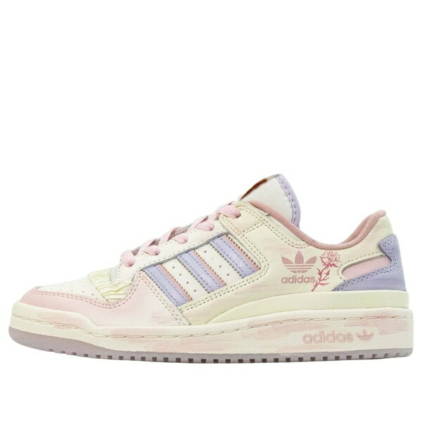 adidas アディダス レディース スニーカー  【(WMNS) adidas Forum Low CL \u0027Cream Pink\u0027 JQ6702】  大きさ US_7(24.0糎)
