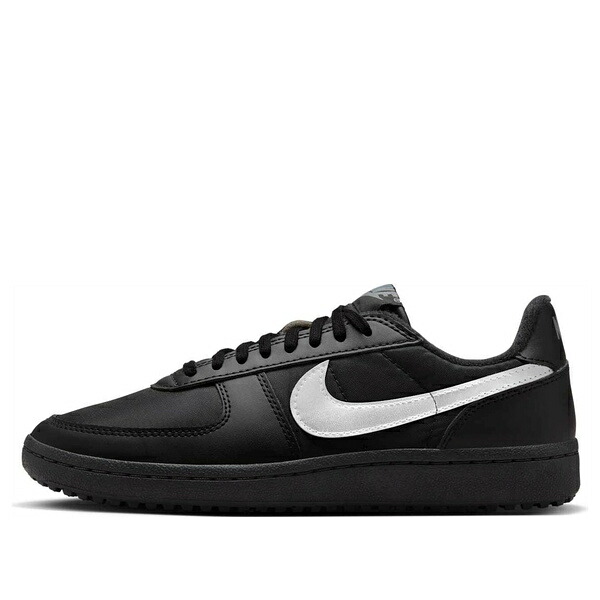 Nike ナイキ レディース スニーカー  【(WMNS) Nike Field General 82 \u0027Black Silver\u0027 FZ5593-001】  大いさ US_8(25.0珊) レディース靴-靴