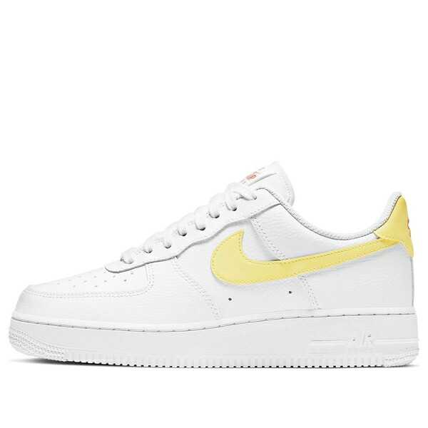 Nike ナイキ レディース スニーカー  【(WMNS) Nike Air Force 1 \u002707 \u0027White Light Citron\u0027 315115-160】  大きさ US_5(22.0糎)