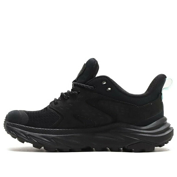 HOKA ONE ONE ホカオネオネ レディース スニーカー  【(WMNS) HOKA ONE ONE Anacapa 2 Low Gore-Tex \u0027Triple Black\u0027 1142830-BBLC】  大きさ US_7.5(24.5糎)