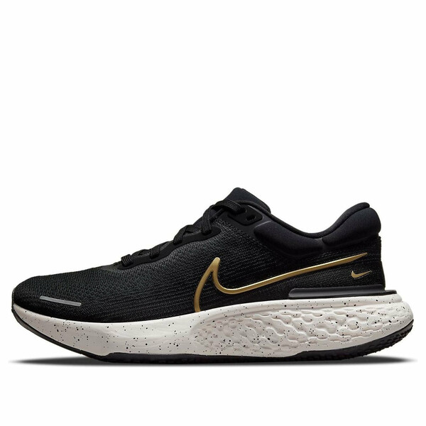 Nike ナイキ メンズ スニーカー  【Nike ZoomX Invincible Run Flyknit \u0027Black Metallic Gold\u0027 CT2228-004】  大きさ US_7(25.0糎)